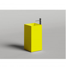 Раковина Salini S-Sense Armonia Square 01 130511GF 46x46 см, напольная, покраска по RAL глянец полностью