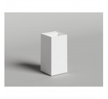 Раковина Salini S-Sense Armonia Square Top 01 130511TG 46x46 см, напольная, белый глянец