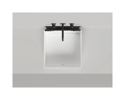 Раковина-чаша Salini S-Sense Armonia Square 02 130512G 45x45 см, накладная, белый глянец