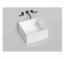 Раковина-чаша Salini S-Stone Armonia Square 02 130522M 45x45 см, накладная, белый матовый
