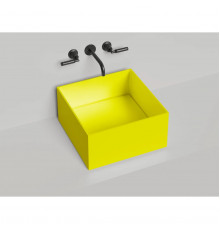 Раковина-чаша Salini S-Sense Armonia Square 02 130512GF 45x45 см, накладная, покраска по RAL глянец полностью