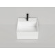 Раковина-чаша Salini S-Sense Armonia Square Top 02 130512TG 45x45 см, накладная, белый глянец