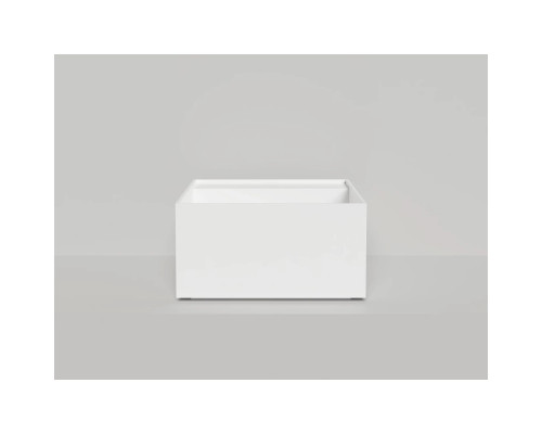 Раковина-чаша Salini S-Sense Armonia Square Top 02 130512TG 45x45 см, накладная, белый глянец