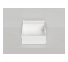 Раковина-чаша Salini S-Stone Armonia Square Top 02 130522TM 45x45 см, накладная, белый матовый