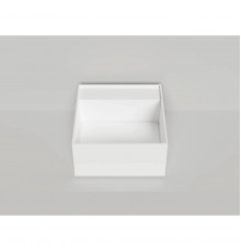 Раковина-чаша Salini S-Stone Armonia Square Top 02 130522TM 45x45 см, накладная, белый матовый