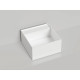 Раковина-чаша Salini S-Stone Armonia Square Top 02 130522TM 45x45 см, накладная, белый матовый