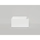 Раковина-чаша Salini S-Stone Armonia Square Top 02 130522TM 45x45 см, накладная, белый матовый