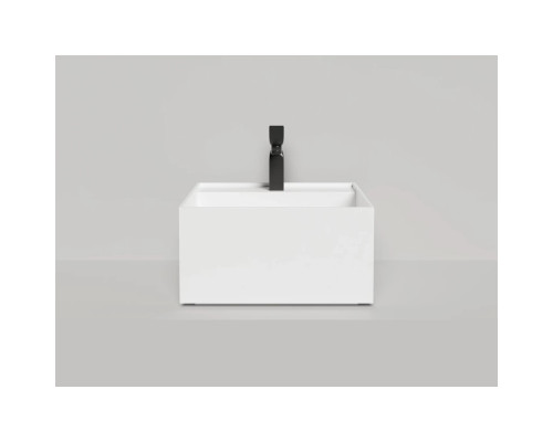 Раковина-чаша Salini S-Stone Armonia Square Top 02 130522TM 45x45 см, накладная, белый матовый