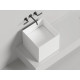 Раковина-чаша Salini S-Stone Armonia Square 03 130523M 45x45 см, накладная, белый матовый