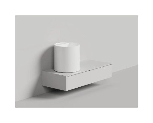 Раковина-чаша Salini S-Sense Armonia Round Top 03 130413TG 45x45 см, накладная, белый глянец