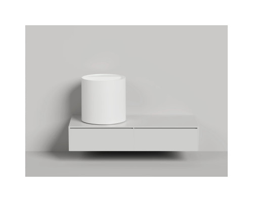 Раковина-чаша Salini S-Sense Armonia Round Top 03 130413TG 45x45 см, накладная, белый глянец