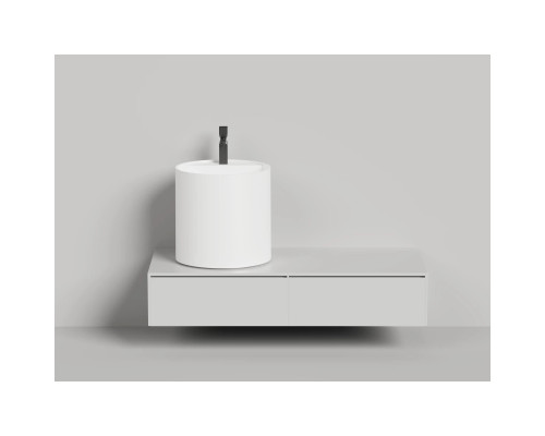 Раковина-чаша Salini S-Stone Armonia Round Top 03 130423TM 45x45 см, накладная, белый матовый
