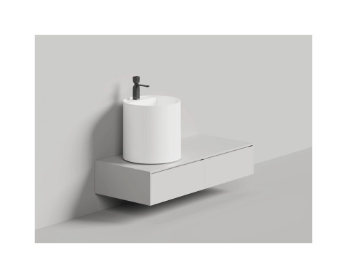 Раковина-чаша Salini S-Stone Armonia Round Top 03 130423TM 45x45 см, накладная, белый матовый