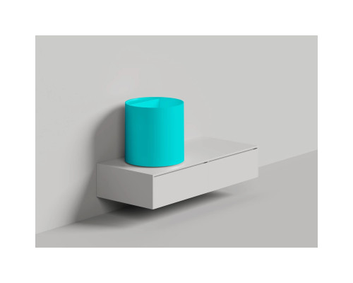 Раковина-чаша Salini S-Sense Armonia Round Top 03 130413TGF 45x45 см, накладная, покраска по RAL глянец полностью