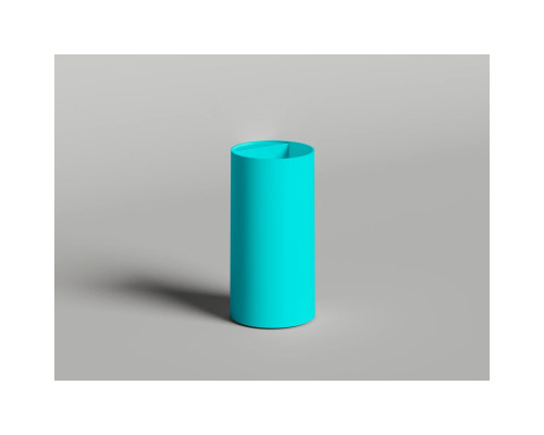 Раковина Salini S-Sense Armonia Round Top 01 130411TGF 46x46 см, напольная, покраска по RAL глянец полностью