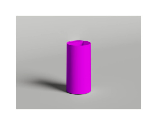 Раковина Salini S-Sense Armonia Round Top 01 130411TGF 46x46 см, напольная, покраска по RAL глянец полностью