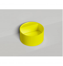 Раковина-чаша Salini S-Stone Armonia Round Top 02 130422TMF 45x45 см, накладная, покраска по RAL матовый полностью