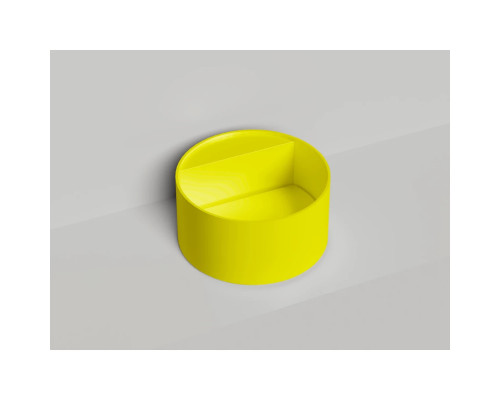 Раковина-чаша Salini S-Stone Armonia Round Top 02 130422TMF 45x45 см, накладная, покраска по RAL матовый полностью