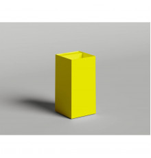 Раковина Salini S-Stone Armonia Square Top 01 130521TMF 46x46 см, напольная, покраска по RAL матовый полностью