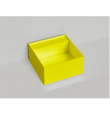 Раковина-чаша Salini S-Stone Armonia Square Top 02 130522TMF 45x45 см, накладная, покраска по RAL матовый полностью