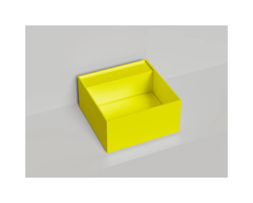 Раковина-чаша Salini S-Stone Armonia Square Top 02 130522TMF 45x45 см, накладная, покраска по RAL матовый полностью