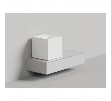 Раковина-чаша Salini S-Sense Armonia Square Top 03 130513TG 45x45 см, накладная, белый глянец