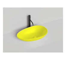 Раковина-чаша Salini S-Sense Paola 1101101GF 58x34,5 см, накладная, покраска по RAL глянец полностью