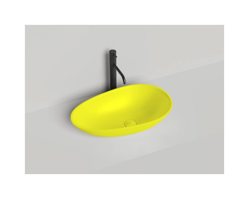 Раковина-чаша Salini S-Sense Paola 1101101GF 58x34,5 см, накладная, покраска по RAL глянец полностью