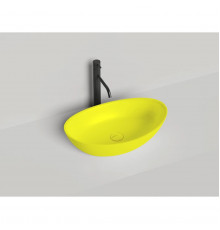 Раковина-чаша Salini S-Stone Noemi 1101203SMF 56x34 см, накладная, покраска по RAL матовый полностью