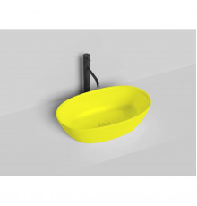 Раковина-чаша Salini S-Sense Sofia 1101106GF 56x33,5 см, накладная, покраска по RAL глянец полностью