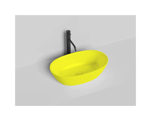 Раковина-чаша Salini S-Sense Sofia 1101106GF 56x33,5 см, накладная, покраска по RAL глянец полностью