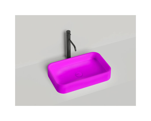 Раковина-чаша Salini S-Sense Callista 01 1101104GF 54,5x34,5 см, накладная, покраска по RAL глянец полностью