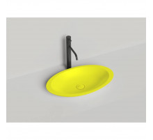 Раковина-чаша Salini S-Sense Callista 02 1101102GF 57,5x35 см, накладная, покраска по RAL глянец полностью