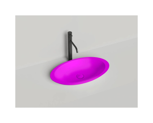 Раковина-чаша Salini S-Stone Callista 02 1101202SMF 57,5x35 см, накладная, покраска по RAL матовый полностью