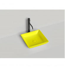 Раковина-чаша Salini S-Stone Callista 04 1101208SMF 38x38 см, накладная, покраска по RAL матовый полностью