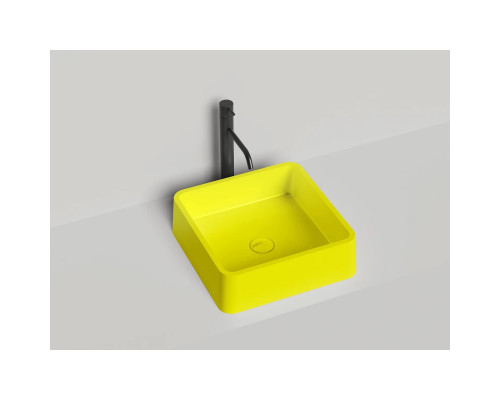 Раковина-чаша Salini S-Stone Gloria 02 1102202MF 41,5x41,5 см, накладная, покраска по RAL матовый полностью