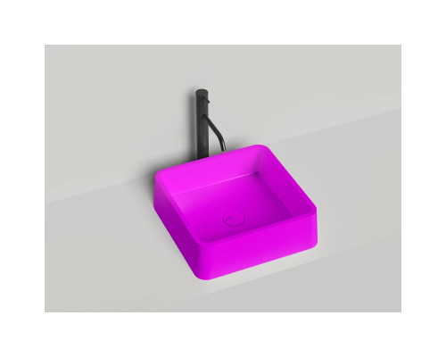 Раковина-чаша Salini S-Stone Gloria 02 1102202MF 41,5x41,5 см, накладная, покраска по RAL матовый полностью