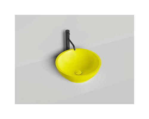 Раковина-чаша Salini S-Stone Gloria 03 1102203MF 41,5x41,5 см, накладная, покраска по RAL матовый полностью