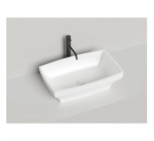 Раковина-чаша Salini S-Sense Gloria 04 1102104G 60x38 см, накладная, белый глянец