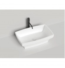 Раковина-чаша Salini S-Sense Gloria 04 1102104G 60x38 см, накладная, белый глянец