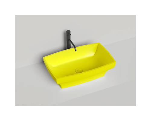 Раковина-чаша Salini S-Sense Gloria 04 1102104GF 60x38 см, накладная, покраска по RAL глянец полностью