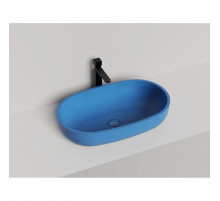 Раковина-чаша Salini S-Stone Gloria 05 1102205MF 64x38,5 см, накладная, покраска по RAL матовый полностью