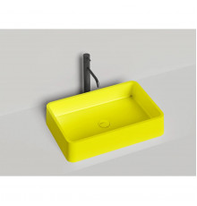 Раковина-чаша Salini S-Stone Gloria 07 1102207MF 59,5x39,5 см, накладная, покраска по RAL матовый полностью