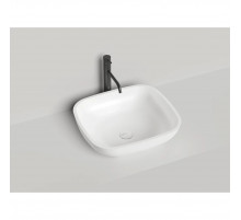 Раковина-чаша Salini S-Sense Gloria 08 1102108G 49,5x44,5 см, накладная, белый глянец