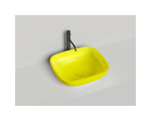 Раковина-чаша Salini S-Sense Gloria 08 1102108GF 49,5x44,5 см, накладная, покраска по RAL глянец полностью