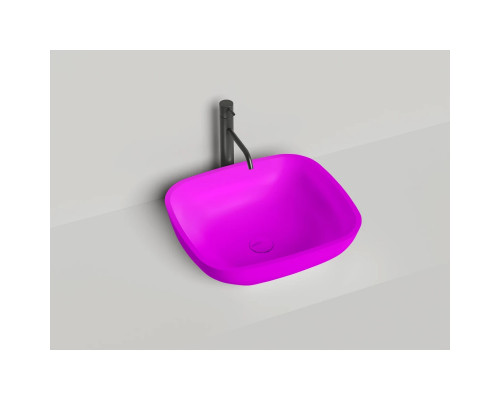 Раковина-чаша Salini S-Stone Gloria 08 1102208MF 49,5x44,5 см, накладная, покраска по RAL матовый полностью