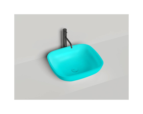 Раковина-чаша Salini S-Stone Gloria 08 1102208MF 49,5x44,5 см, накладная, покраска по RAL матовый полностью