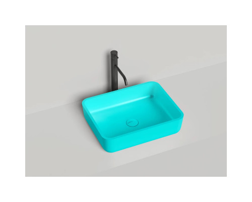 Раковина-чаша Salini S-Stone Gloria 09 1102209MF 47,5x37,5 см, накладная, покраска по RAL матовый полностью