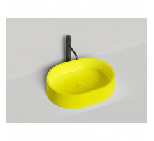 Раковина-чаша Salini S-Stone Gloria 10 1102211MF 56x44 см, накладная, покраска по RAL матовый полностью