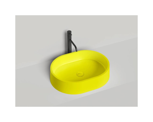 Раковина-чаша Salini S-Stone Gloria 10 1102211MF 56x44 см, накладная, покраска по RAL матовый полностью